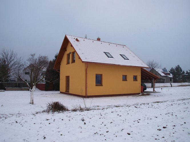 Montovaný rodinný dům - dřevostavba 5+1 s garážovým stáním