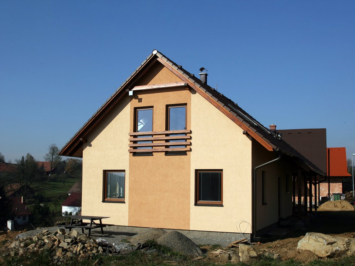 Stavba podkrovní dřevostavby 6+1 s garáží - 056 - JD_A8572