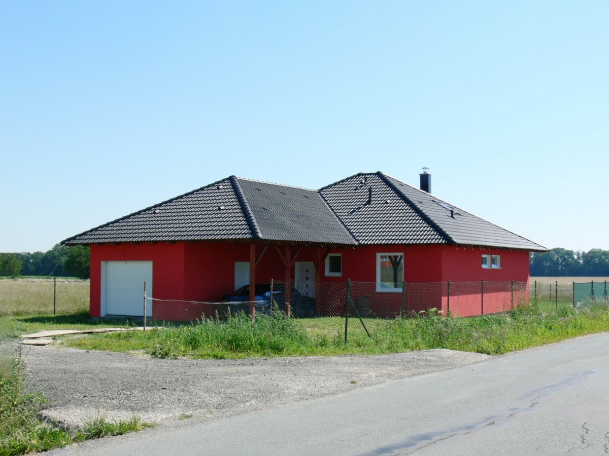Realizace dřevostavby bungalov 4+1 s garáží - 024 - Katalog domy 247