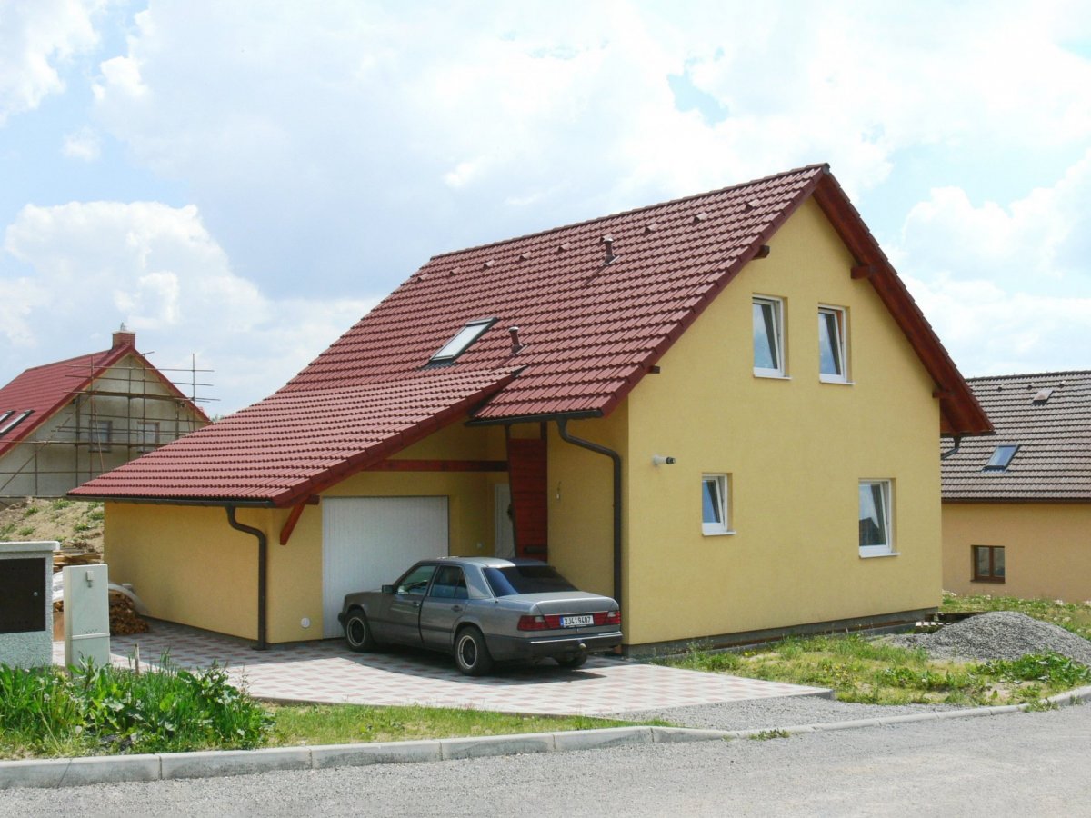 Stavba dvougenerační dřevostavby 6+2 s garáží - 018 - Katalog domy 170